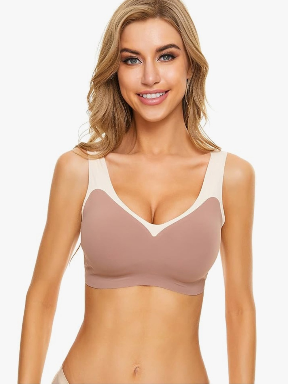 Seamless Nude Comfort Wireless Bra